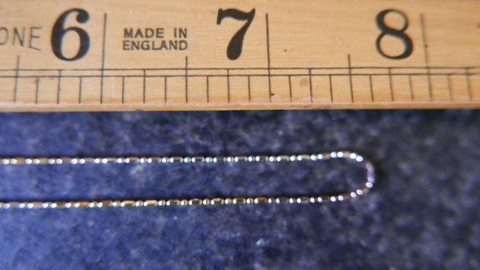 Vintage Italy Gold on Sterling Silver 925 Chain