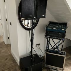 Full Professional P.A.  Nexo P.S8 with A&H mixer