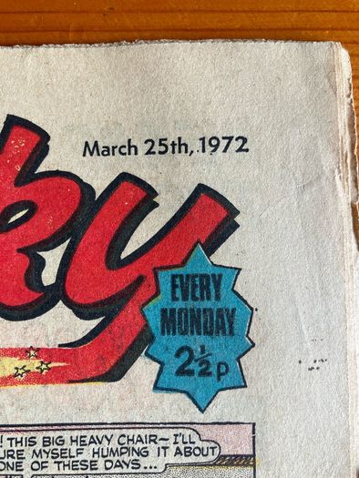 Comic: 'Sparky' no. 375 (25/03/1972)