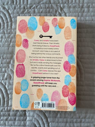Book - Sophie McKenzie - Sweetfreak
