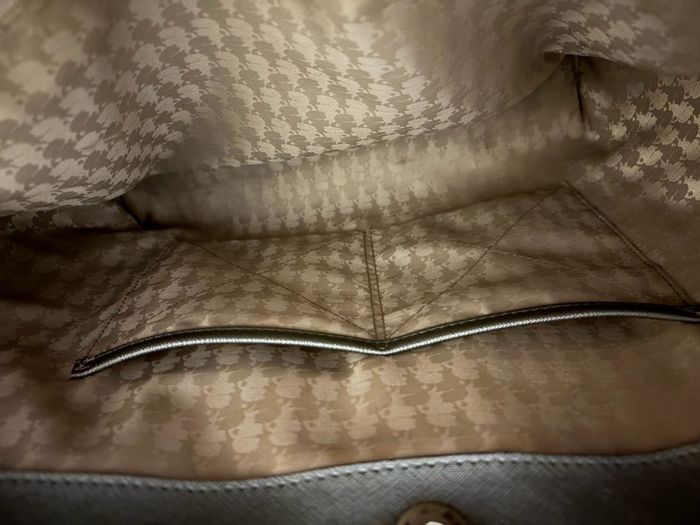 Karl Lagerfeld Silver Grey Handbag