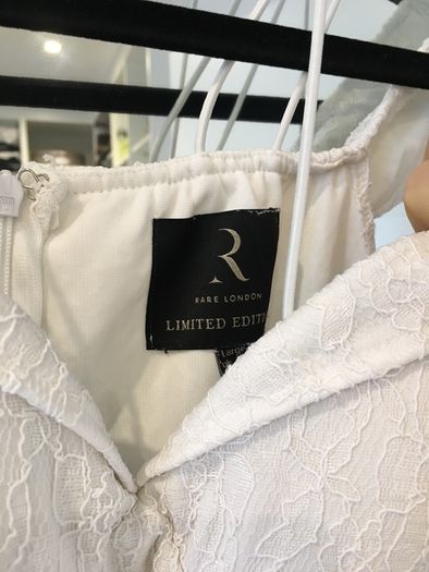 White stunning dress