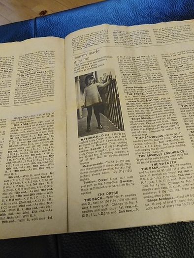 Vintage Woman's Own knitting booklet - price includes postage