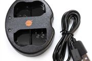 DSTE Dual USB Battery Charger for Nikon EN-EL15 Batteries
