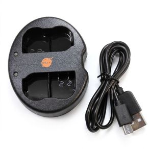 DSTE Dual USB Battery Charger for Nikon EN-EL15 Batteries