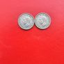 2 X British Shilling 1947/1951 Image 3
