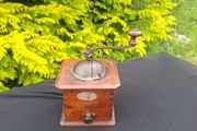 Old wood coffee grinder postage possible