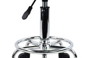 NEW SALE | Square Rolling Stool PU Leather Height Adjustable Swivel Massage SPA Salon Stools Task Chair with Wheels