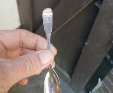 1819 irish silver spoon