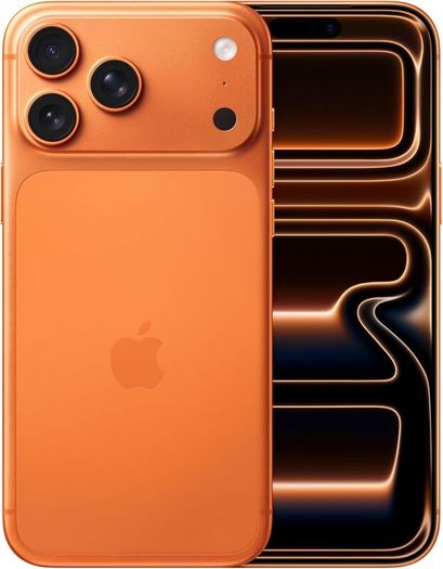 New Sealed Irish Apple iPhone 17 Pro Max 256 GB: 6.9-inch Display with ProMotion, A19 Pro Chip, Best Battery Life in Any iPhone Ever, Pro Fusion Camera System, Center Stage Front Camera; Cosmic Orange