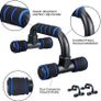 NEW SALE | 7-IN-1 Ab Roller Wheel Set With, 2 Push-up Bars, Resistance Band, Skipping Rope, Hand Grip And Knee Pad, Fitness Workout At Home Gym Image 3