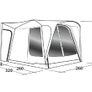Outwell Milestone Shade Driveaway awning Image 2