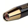 NOS Racing Weighted Shift Knob Black & Gold Manual Gear Stick Universal Fit Image 3