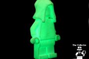 LEGO Hood Minifigure Unreleased Superheroes Prototype Glow In The Dark Colour Monochrome Minifigure Extremely Rare And Hard To Find