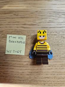 lego min091 beekeeper, set 21165
