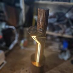 Hand crafted cob light desk lamp