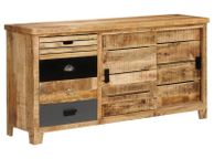 main image for ad Sideboard Solid Mango Wood 160x40x80 cm
