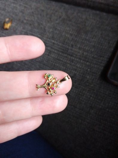 14 CT gold Life Tree pendant
