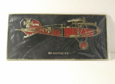 Prestige Wall Plaque 1917 Albatros D-V. New. Free Postage!