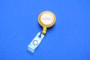 Belt Clip Badge Holder With Elasticated Cord.