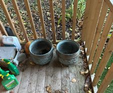 brass planters