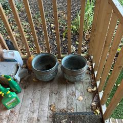 brass planters