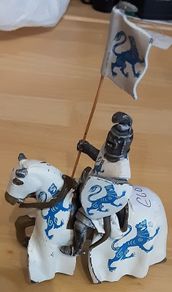 knight on horseback,  very heavy, on offer