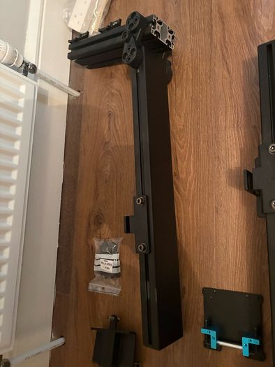 Sim lab upgrade single to triple monitor arms with vesa mount sim racing race rig simulator
