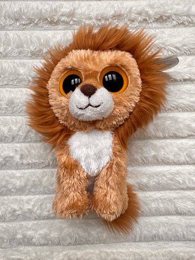 Hero Lion Ty Beanie Boo approx. 15 cm. Used Please see photos
