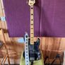 Fender Squier Vintage Custom Precision Bass - Black / Maple Neck Image 3