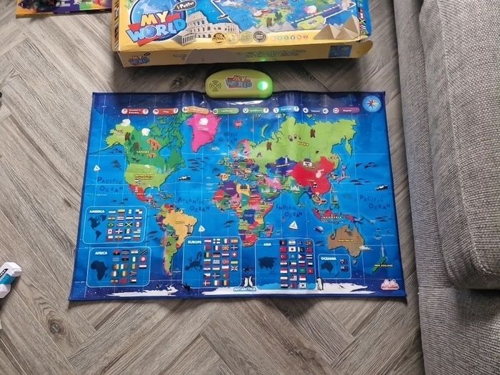 My World interactive talking Map