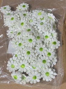 Brand New 5 Yard 25mm Flower Lace Ribbon.