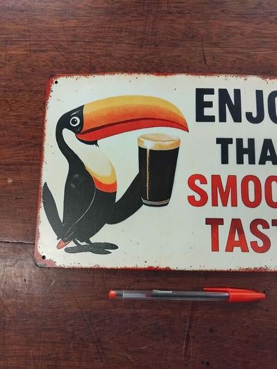 Tin Guinness Sign