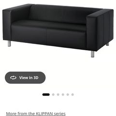 Like New Ikea Klippan 2 Seat Sofa