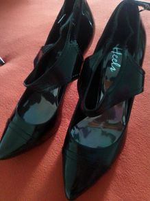 Black high heels