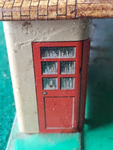 1930 garage toy tin plate