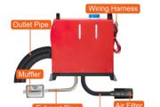 New 12v 8kw All In One  Diesel Air Heater with LCD Monitor