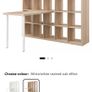 IKEA Shelf desk combination, KALLAX / LINNMON Image 8