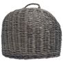 Cat Transporter Grey  Natural Willow Image 2