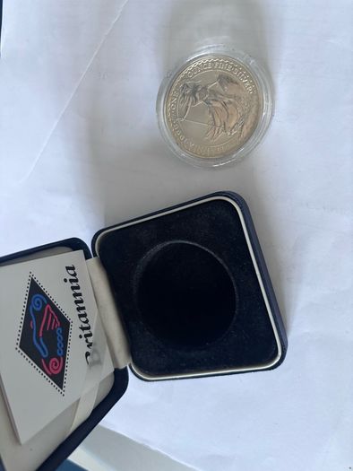 Royal Mint 2Pound 999 1oz silver coin