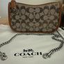 Coach limited re-edition swinger bag 20 in signature crystal jaquard Image 6
