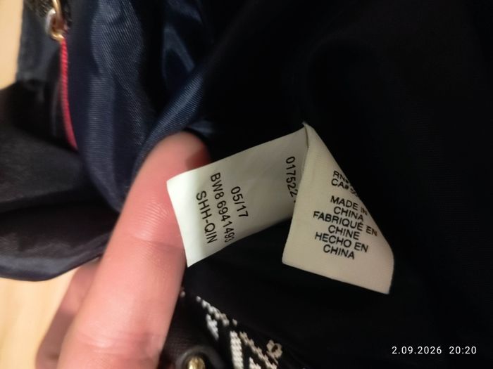 Tommy Hilfiger Monogram Jacquard Tote Bag Authentic