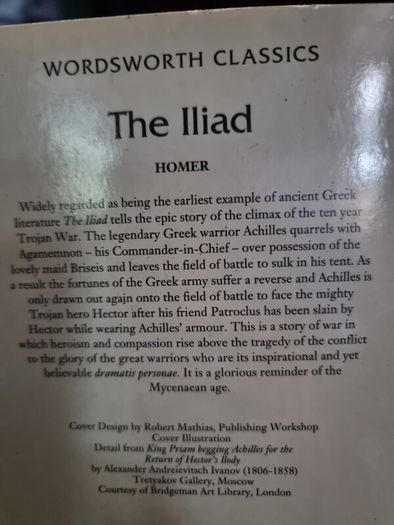 The Odyssey (three different translations) and The Iliad bundle