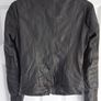 Superdry Leather Biker Jacket Black XXS Image 2