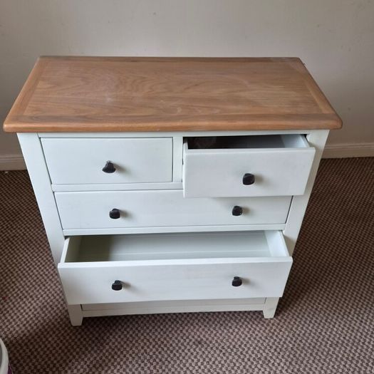 wooden drawers