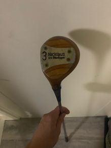 Mac Gregor 3 wood golf club (LF)