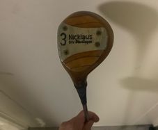 Mac Gregor 3 wood golf club (LF)
