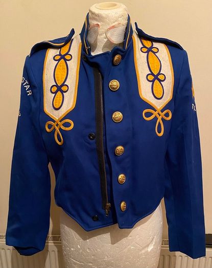 Vintage irish/American band jacket,  possibly militaria