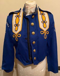 Vintage irish/American band jacket,  possibly militaria