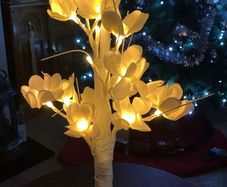 Flower Tree with lights